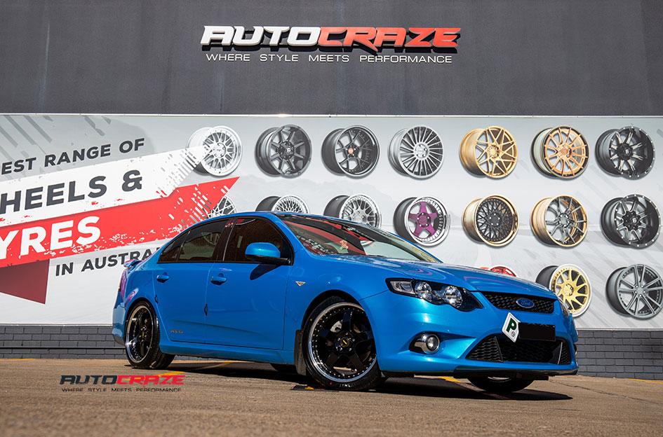 FORD FALCON FR BLACK MACHINED LIP